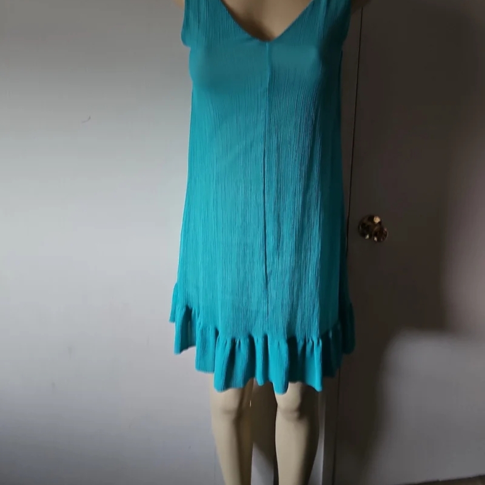 Elegant Teal Midi Dress
